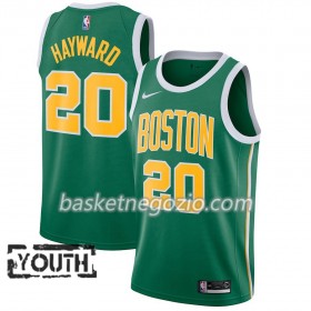Canotte Bambino Boston Celtics Gordon Hayward 20 2018-19 Nike Verde Swingman